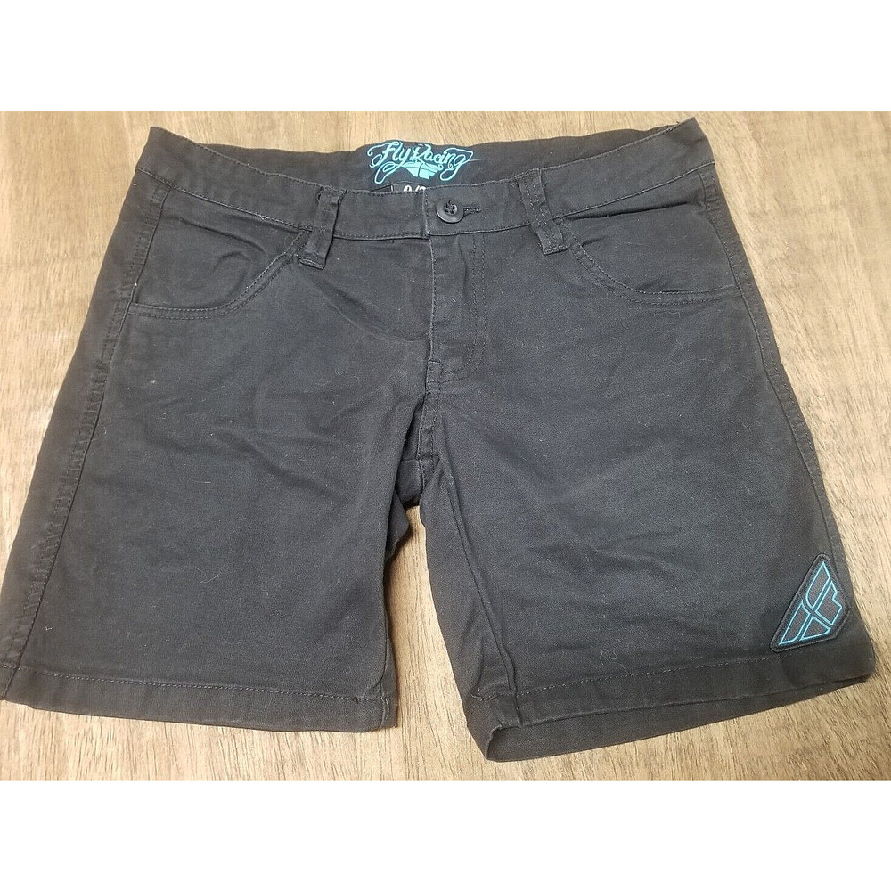 Fly Racing Shorts Woman's Size 0/2, Black, Low Rise